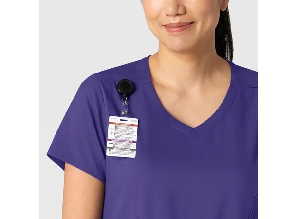 Boundless Dametunika med kurvet V-hals Grape XXS 