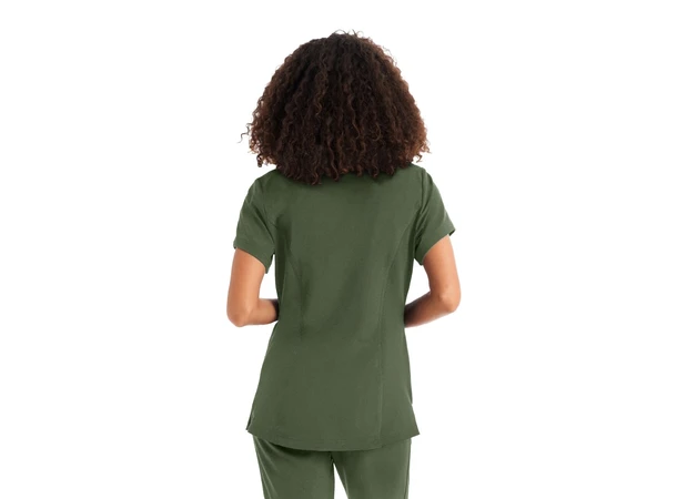 CRFT Dametunika med tre lommer Olive S 