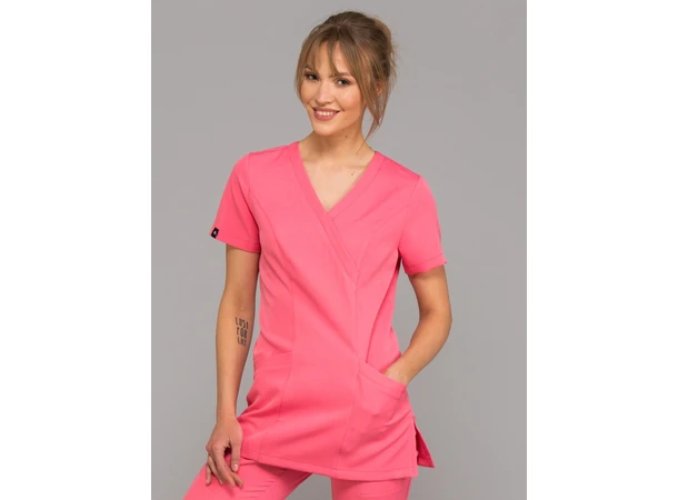 MIA Dametunika med Y-hals Coral XL 