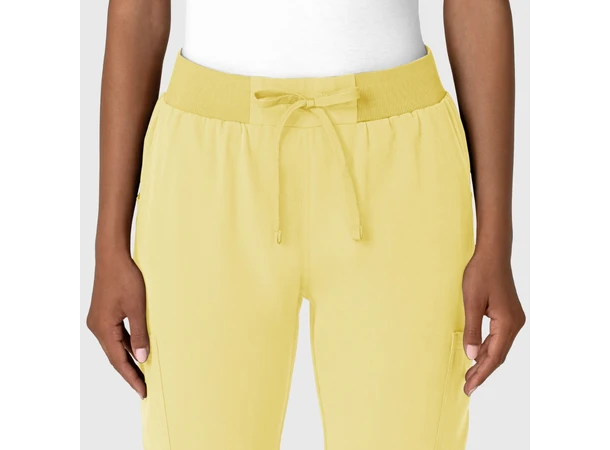 Nova Damebukse med strikk i livet Sunshine Yellow S 