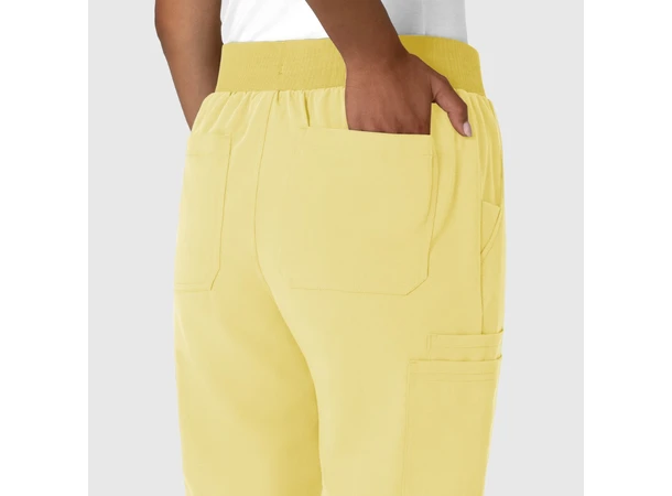 Nova Damebukse med strikk i livet Sunshine Yellow S 