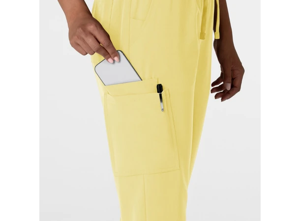Nova Damebukse med strikk i livet Sunshine Yellow S 