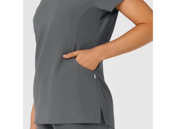 Nova Dametunika med V-hals Pewter XS 