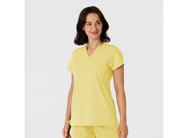 Nova Dametunika med V-hals Sunshine Yellow 3XL 