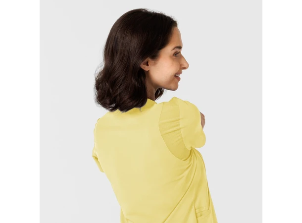 Nova Dametunika med V-hals Sunshine Yellow 3XL 