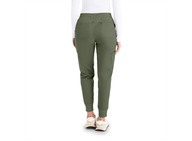 ProFlex Damebukse med strikk i ben Olive Moss XS 