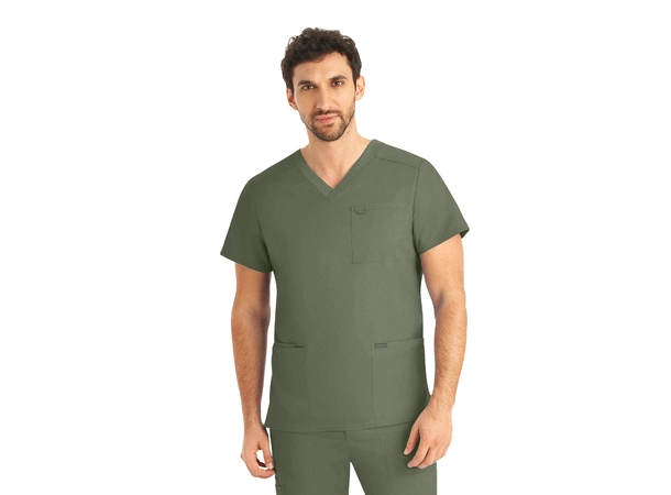 ProFlex Herretunika med fire lommer Olive Moss 3XL 