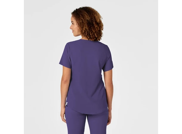 Renew Dametunika med V-hals og sidelomme Grape L 