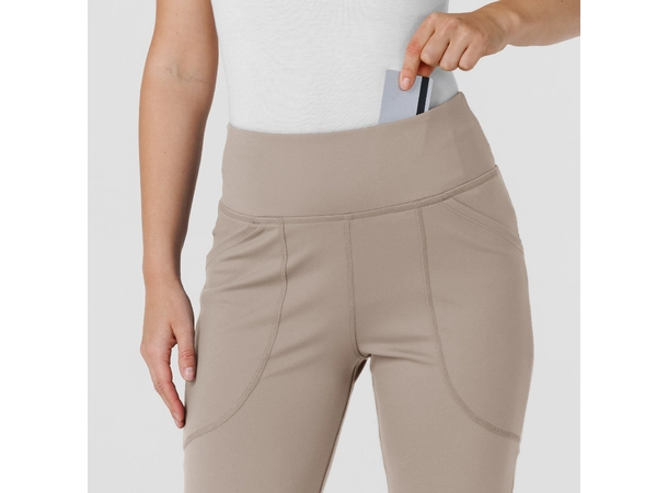 Renew Knit Yogabukse med strikk i livet Haze XS 