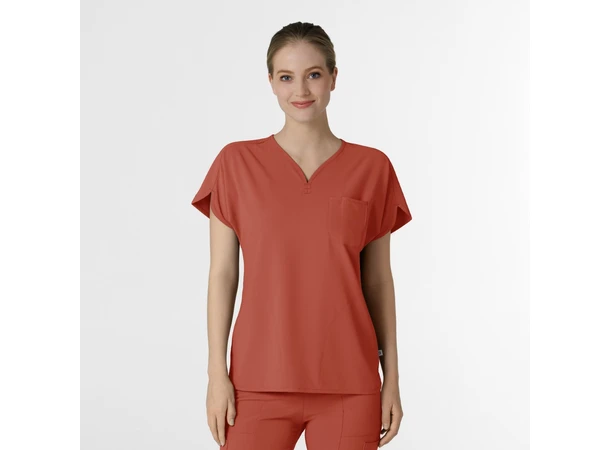 Renew Tunika med Hjerteformet hals Mineral Red 3XL 