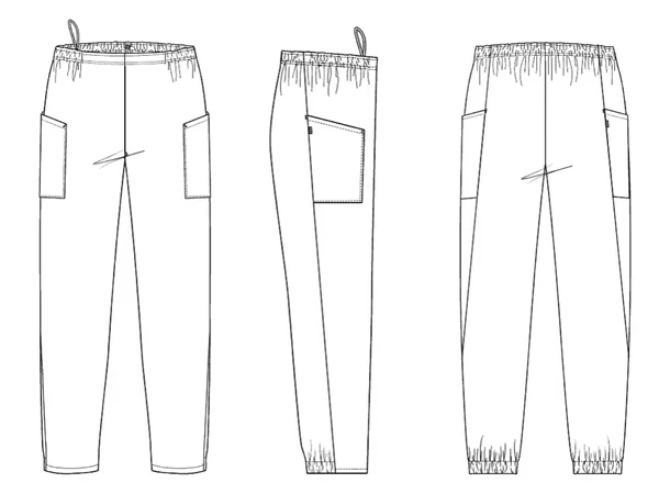 Standard Helsebukse Virtual Grey L 