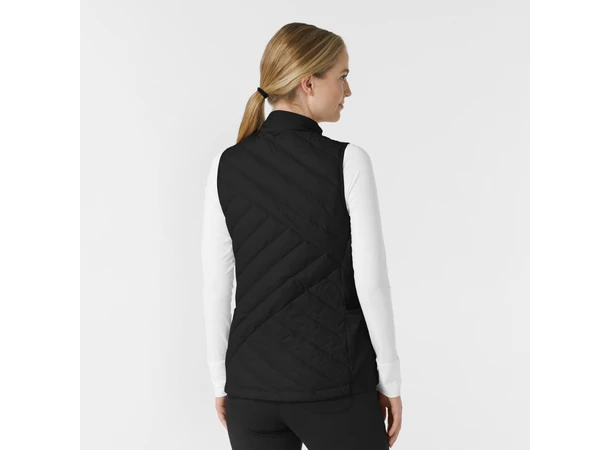 Tynn dunvest for dame Black 3XL 