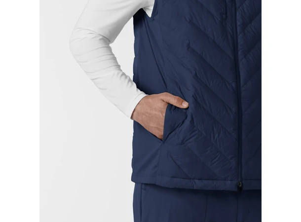 Tynn dunvest for herre Navy XXL 