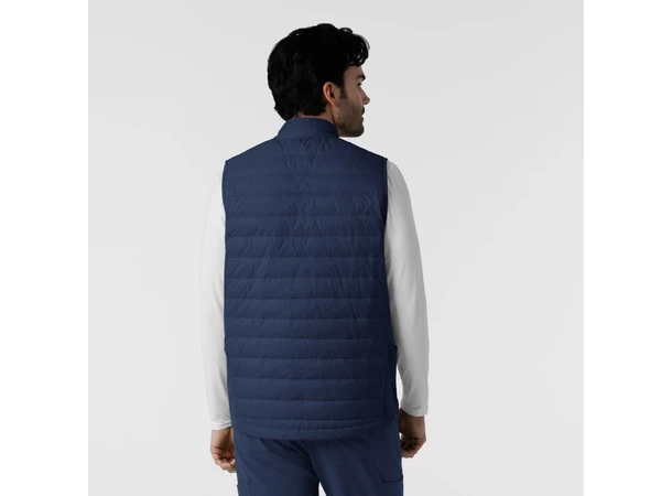 Tynn dunvest for herre Navy XXL 