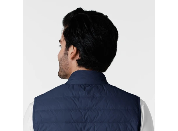 Tynn dunvest for herre Navy XXL 