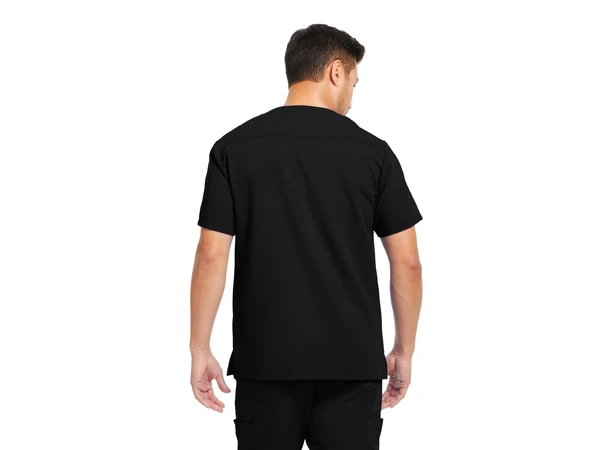 V-Tess Herretunika med V-hals Black S 