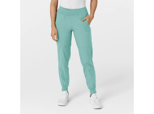 W123 Damebukse med strikk i ben Turquoise 3XL 