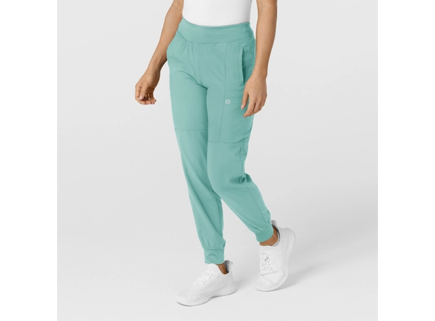 W123 Damebukse med strikk i ben Turquoise 3XL 