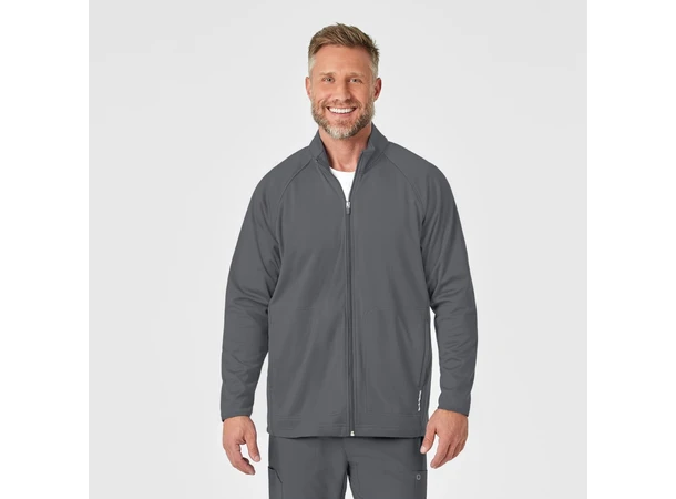 W123 Herrejakke med frontlommer Pewter XXL 