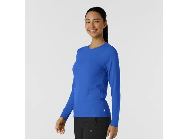 W123 Langermet T-shirt Royal Blue 3XL 