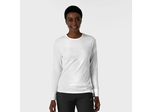 W123 Langermet T-shirt White 3XL 