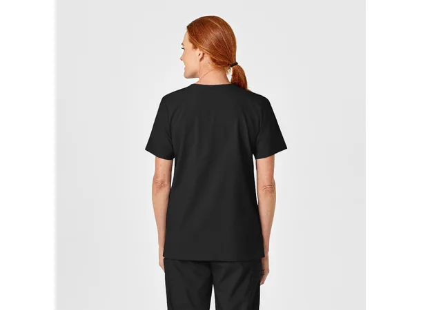 W123 Unisex tunika med 4 lommer Black 3XL 