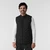 Tynn dunvest for herre Black XL 