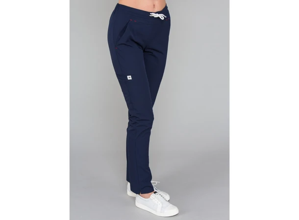 DYNAMIC Damebukse med snøring i livet Ink Blue XS 