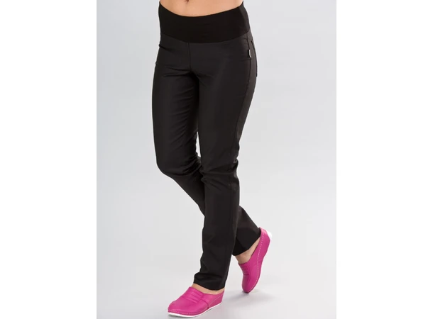 Damejeans med stretch Black L 