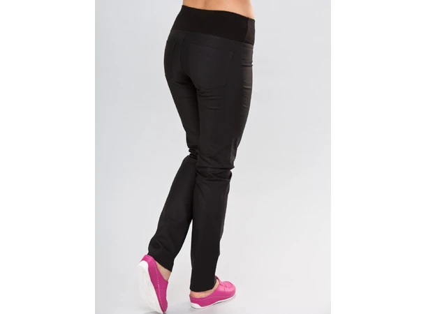 Damejeans med stretch Black L 