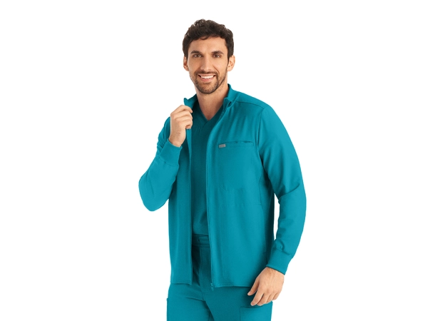 Forward Herrejakke med tre lommer Teal S 