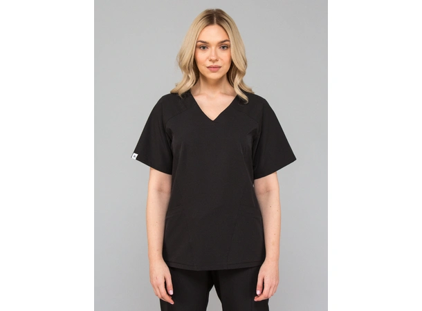 KIM Dametunika med V-hals Black XL 