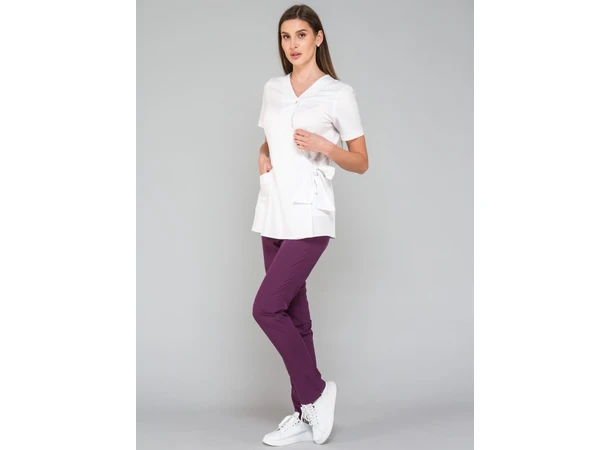 LIV Dametunika med snøring i livet White XL 