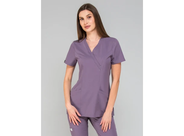MIA Dametunika med Y-hals Heather XS 