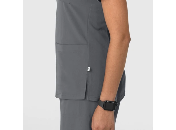 Nova Dametunika med V-hals Pewter L 
