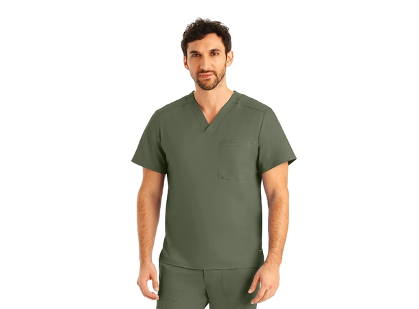 ProFlex Herretunika med brystlomme Olive Moss 3XL 