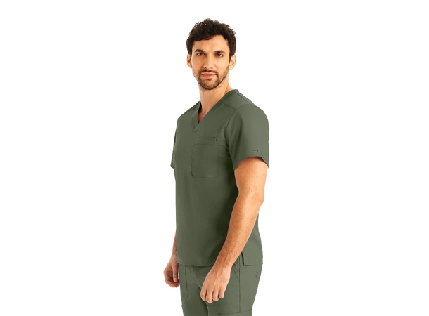 ProFlex Herretunika med brystlomme Olive Moss 3XL 