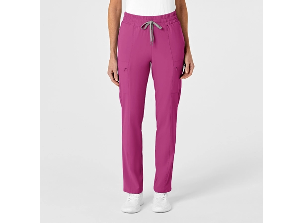 Renew Dambukse med høyt liv og smale ben Raspberry XXL 