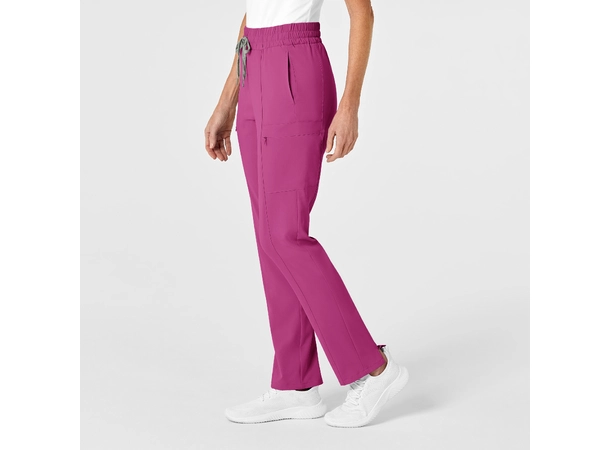 Renew Dambukse med høyt liv og smale ben Raspberry XXL 