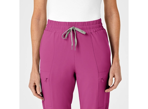 Renew Dambukse med høyt liv og smale ben Raspberry XXL 