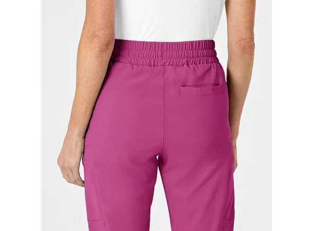 Renew Dambukse med høyt liv og smale ben Raspberry XXL 