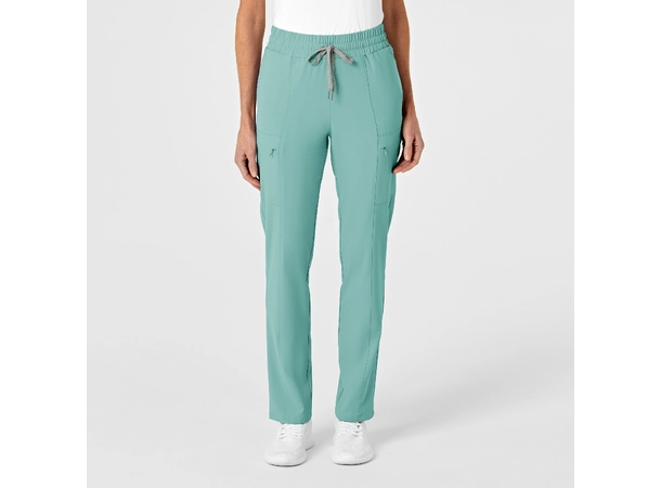 Renew Dambukse med høyt liv og smale ben Turquoise XL 