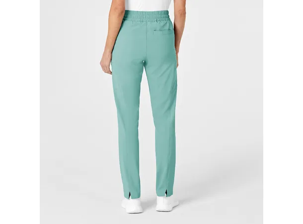 Renew Dambukse med høyt liv og smale ben Turquoise XL 