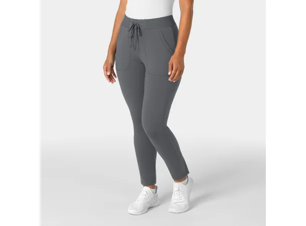 Renew Knit Damebukse med snøring i livet Pewter M 