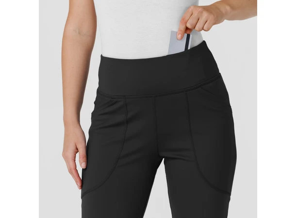 Renew Knit Yogabukse med strikk i livet Black XL 