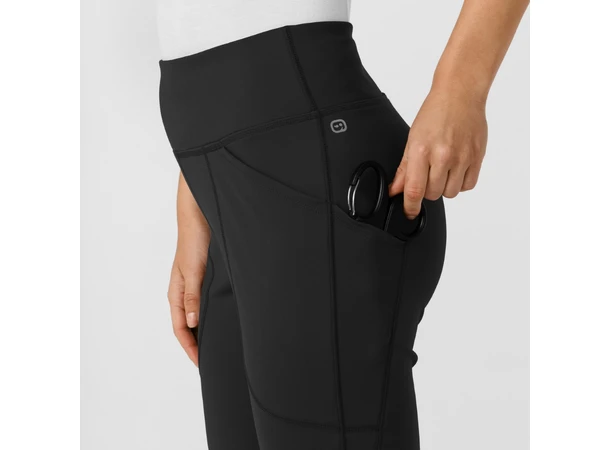 Renew Knit Yogabukse med strikk i livet Black XL 