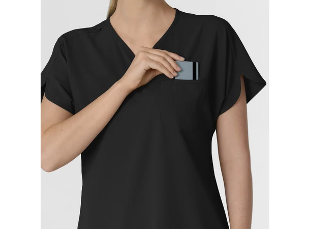 Renew Tunika med Hjerteformet hals Black S 