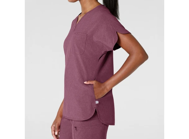 Renew Tunika med Hjerteformet hals Wine Heather S 