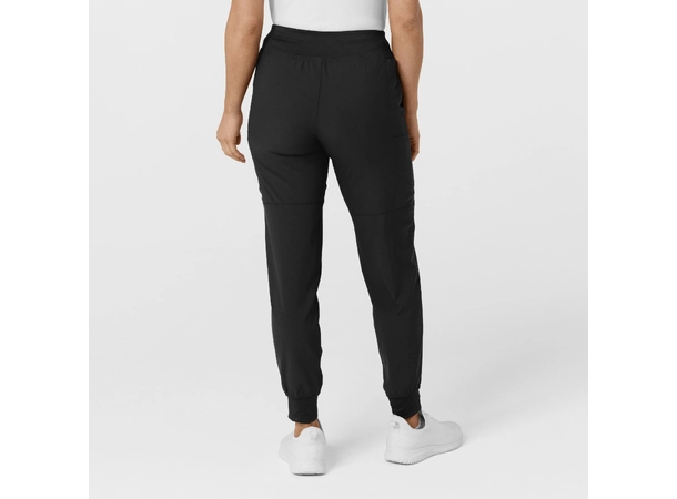 W123 Damebukse med strikk i ben Black XXL 