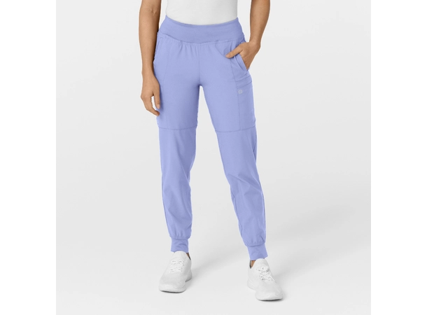 W123 Damebukse med strikk i ben Ceil Blue XL 